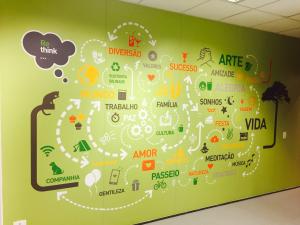 ADESIVAMENTO DECORATIVO Adesivo Vinil Personalizado    