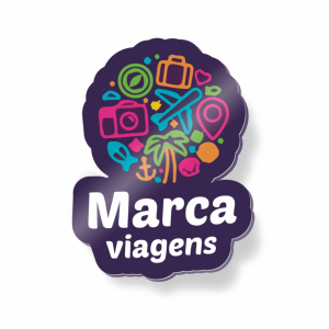 ADESIVOS IMPRESSÃO DIGITAL COM CORTE PERSONALIZADO Vinil 50X50mm 4x0 - Colorido Frente  Corte Personalizado 