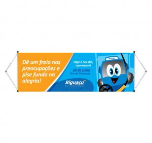 FAIXA IMPRESSÃO DIGITAL PROMOCIONAL LONA 280G  4x0 - Colorido Frente   